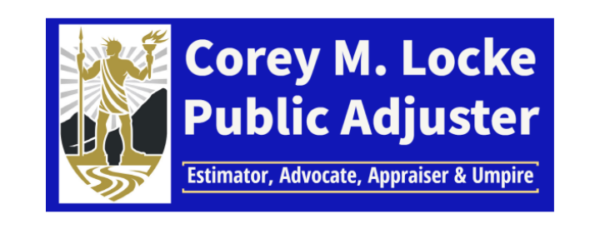 Corey Locke, Public Adjuster