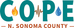 COPE Northern Sonoma County logo