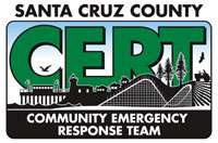 Santa Cruz County CERT logo