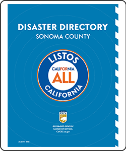 Disaster Directory Sonoma County