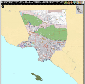 Los Angeles County Protection Map